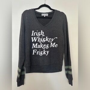 Wildfox Irish Whiskey Sweater Top